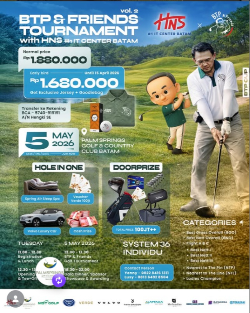 BTP & Friends Golf Tournament 2026
