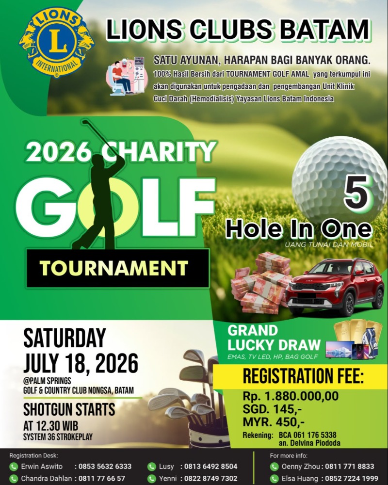 Lions Club Charity Golf Tournament